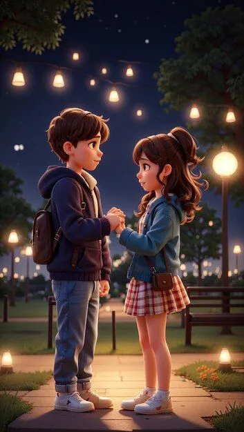 Cartoon Couple Pic