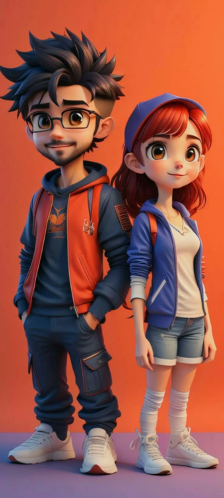Cartoon Couple Pic