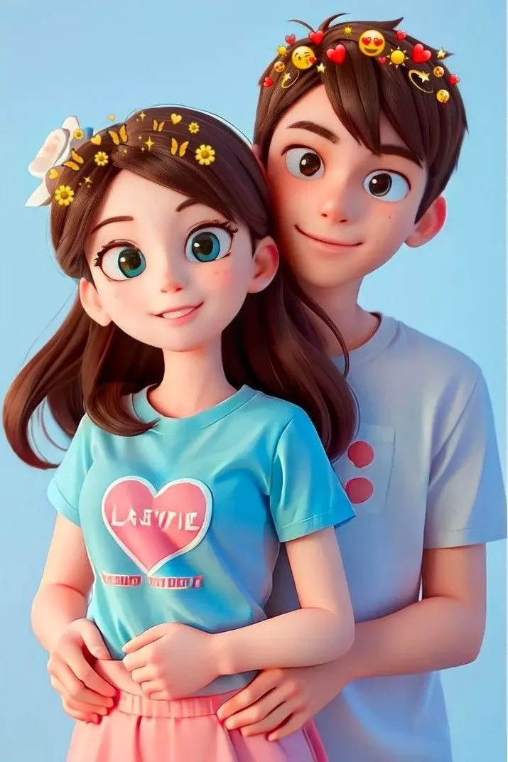 Cartoon Couple Pic