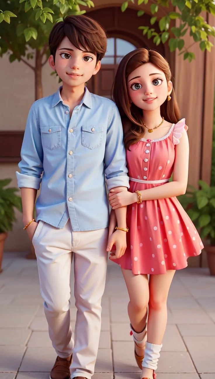 Cartoon Couple Pic