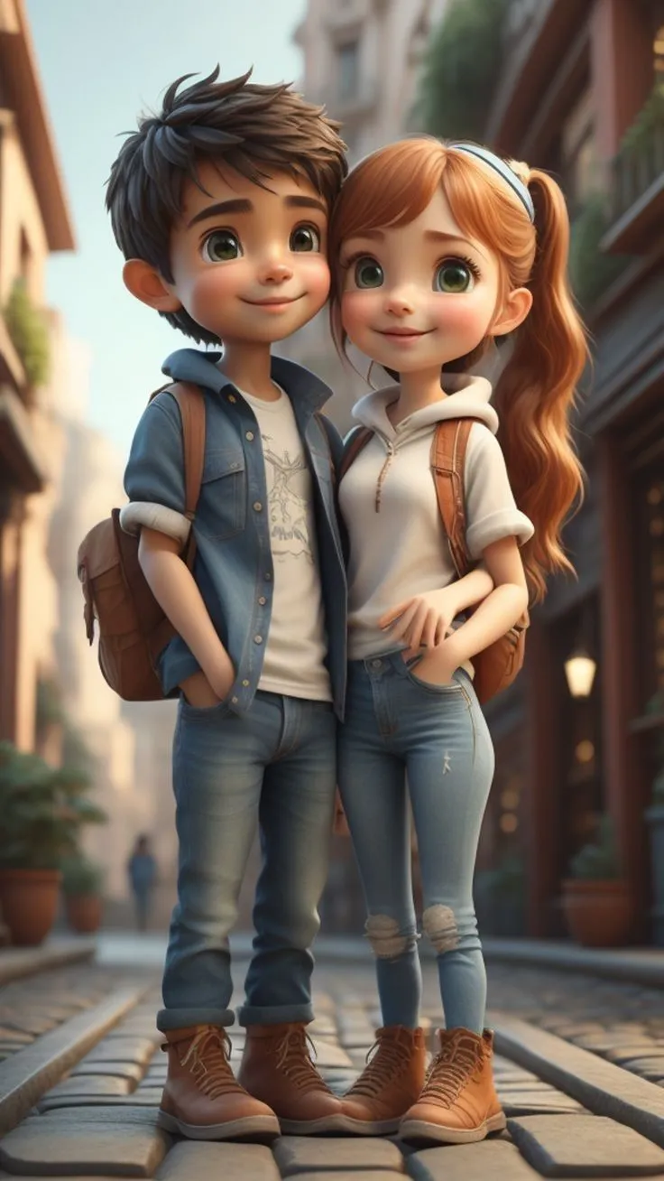 Cartoon Couple Pic