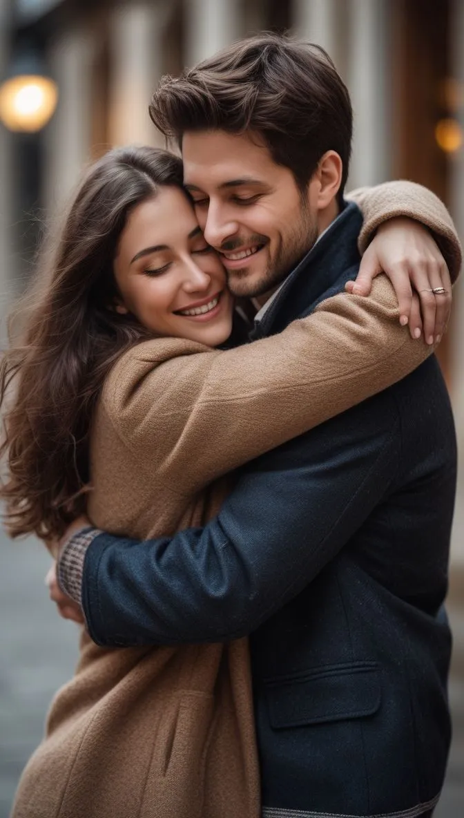 Couple Hug Pic