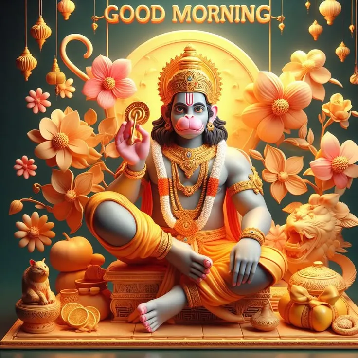 Hanuman Ji Good Morning Image