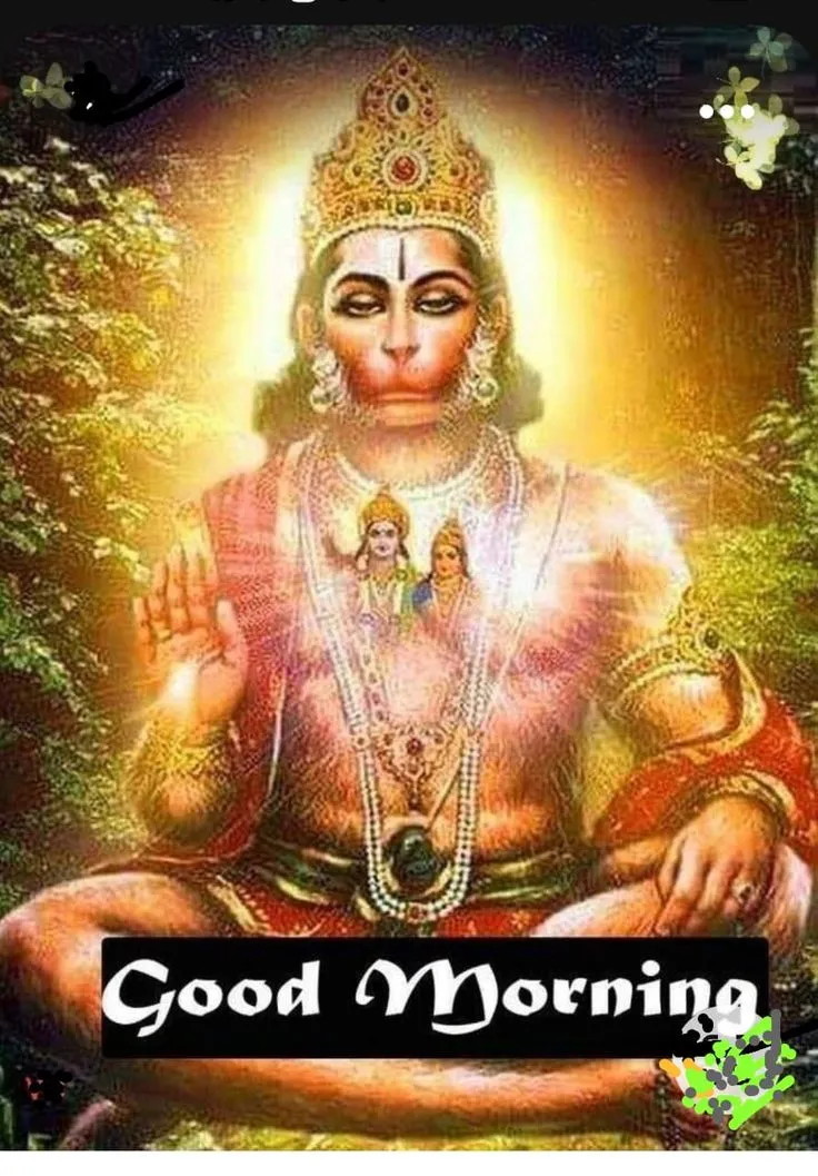 Hanuman Ji Good Morning Image