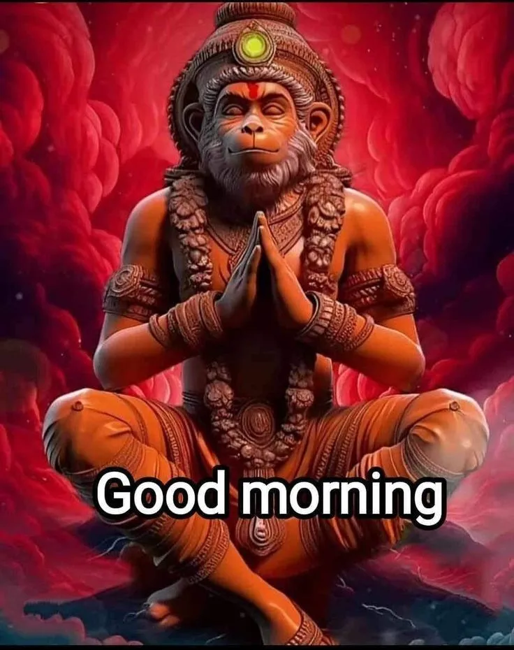 Hanuman Ji Good Morning Image